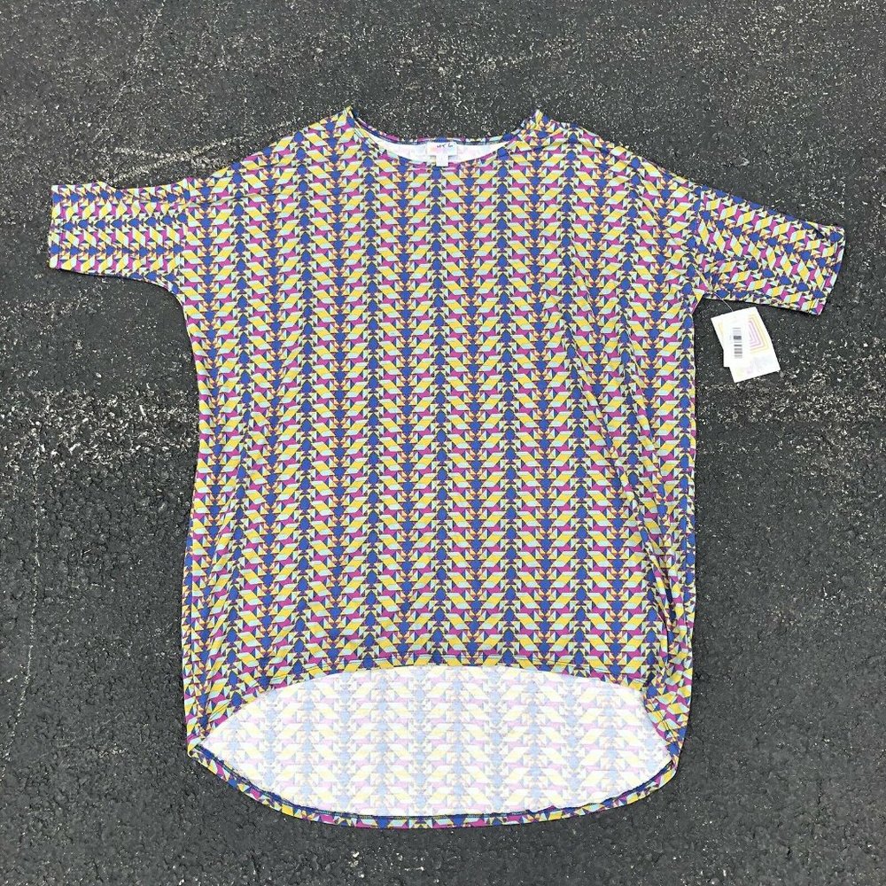 LuLaRoe Size Large Geometric Repeating Pattern